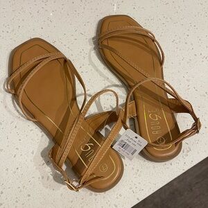 Brown Strap Sandals
